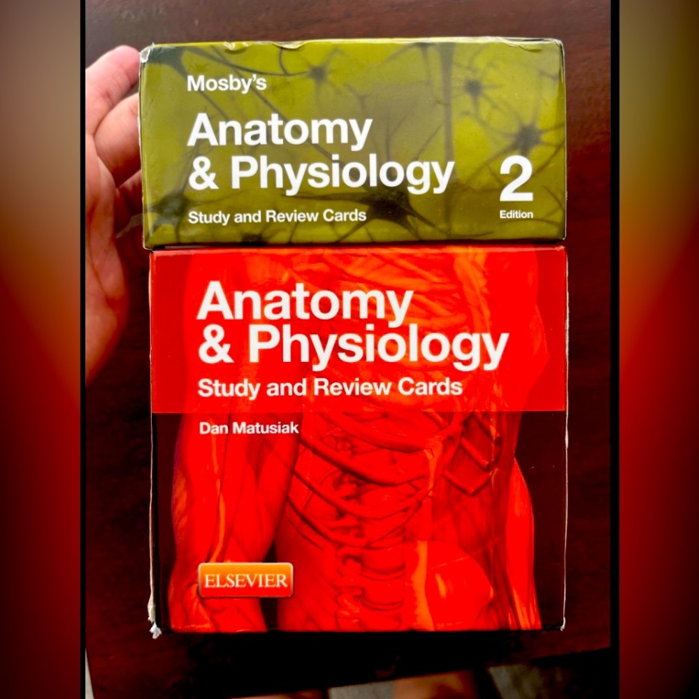 Mosby’s Anatomy & Physiology Study Review cards 2nd edition